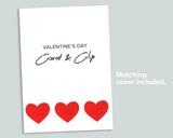 Valentine's Day Count & Clip Cards