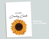 Autumn Nature Counting Cards