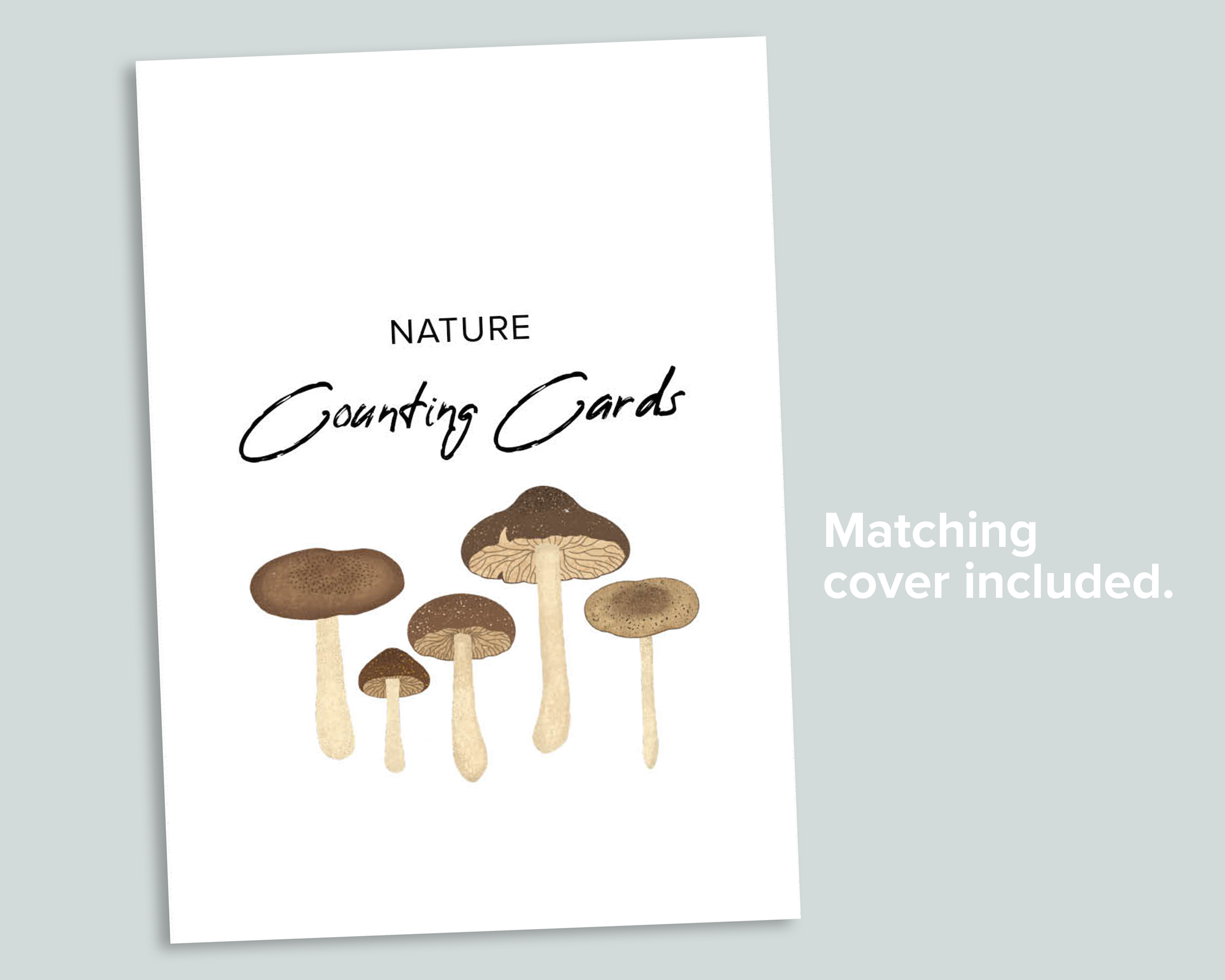 Nature Counting Cards