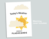 Weather Flashcards (French)