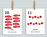 Valentine's Day Counting Cards