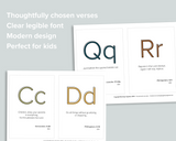 Minimalist Bible ABC Cards (ESV)