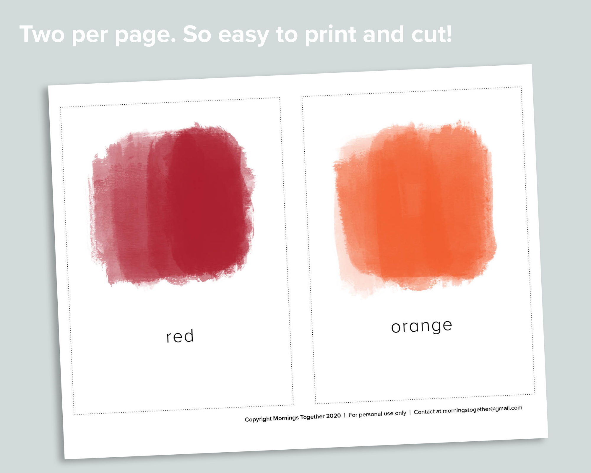 Colors Flashcards