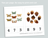 Nature Count & Clip Cards