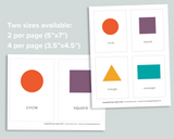 Shapes Flashcards