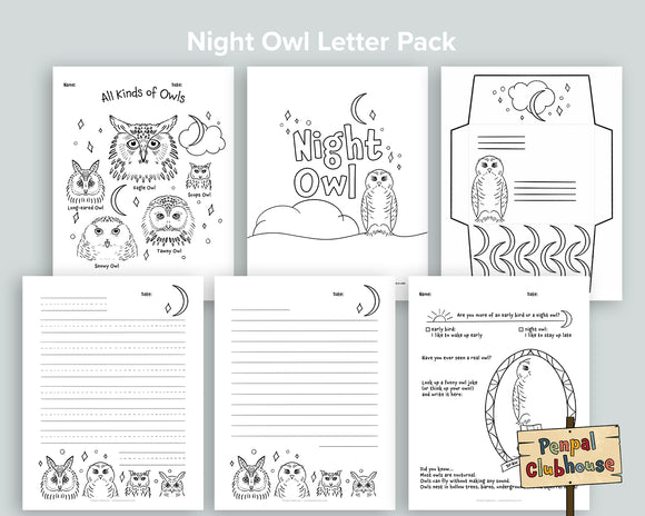 Night Owl Letter Pack