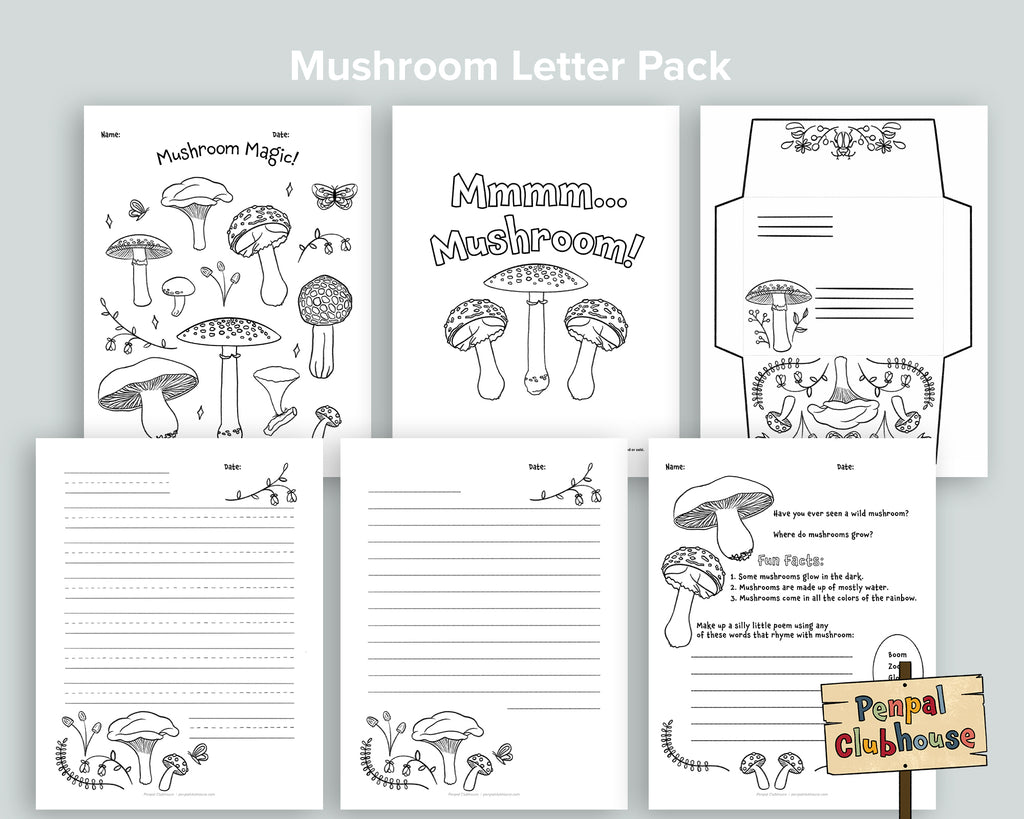 Mushroom Letter Pack