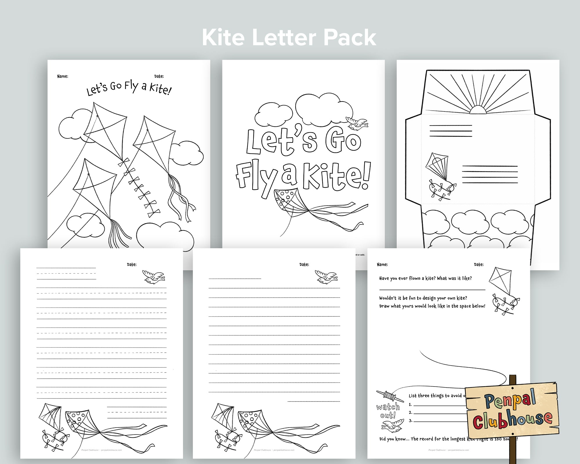 Kite Letter Pack