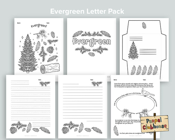 Evergreen Letter Pack