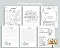 Let's Bake! Letter Pack