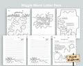 Wiggle Worm Letter Pack