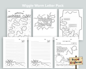 Wiggle Worm Letter Pack