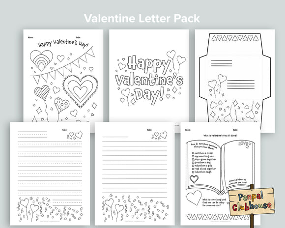 Valentine Letter Pack