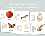 Nature ABC Resin Letter Match