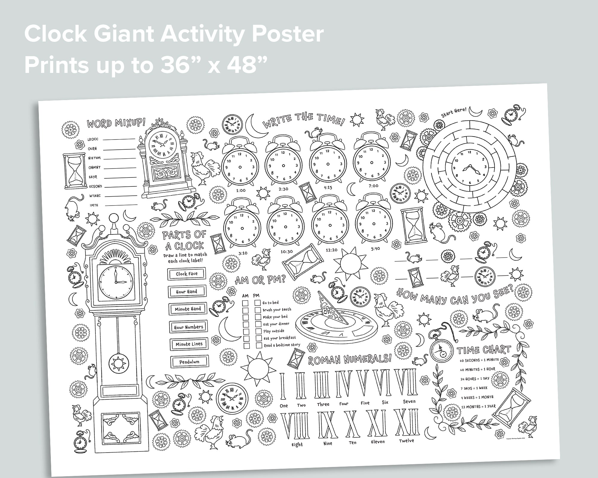 Clock Activity Pack