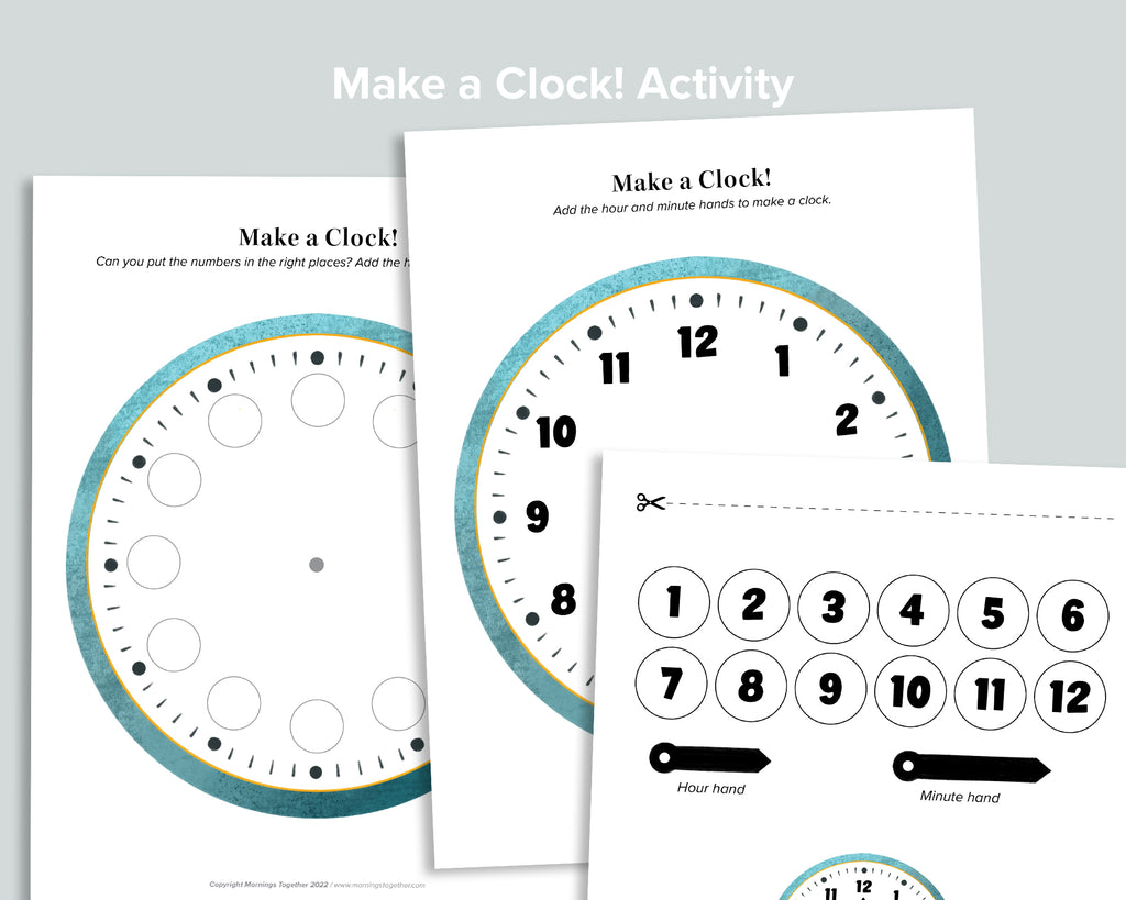 Clock Activity Pack