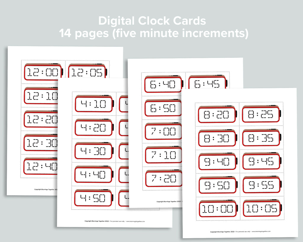 Clock Activity Pack