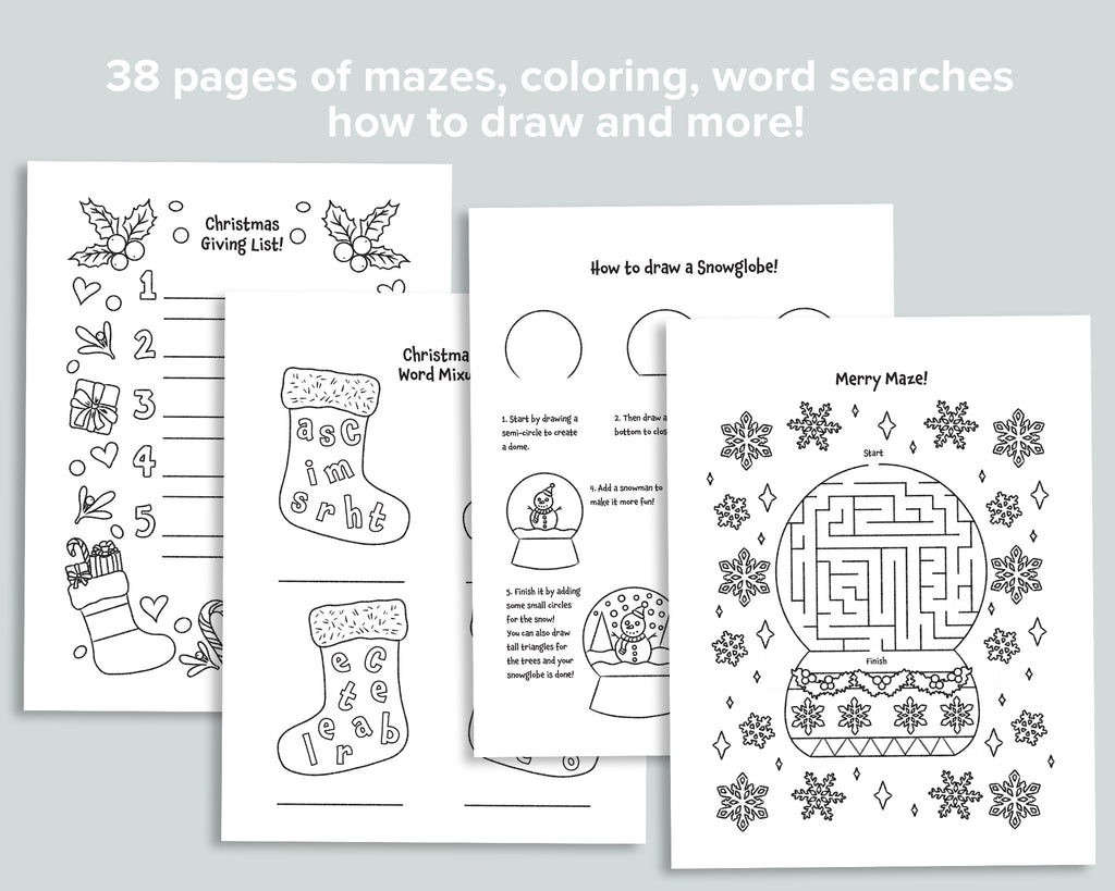 Christmas Activity Book