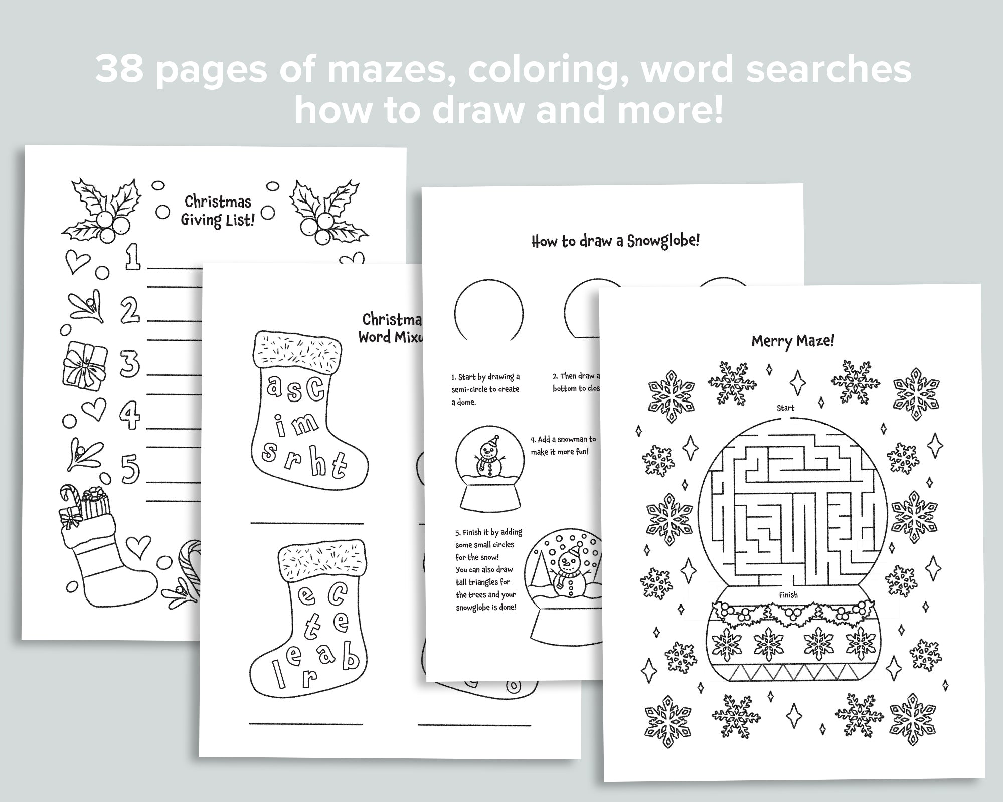 Christmas Activity Book