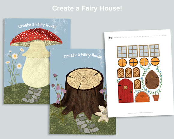 Create a Fairy House Printable