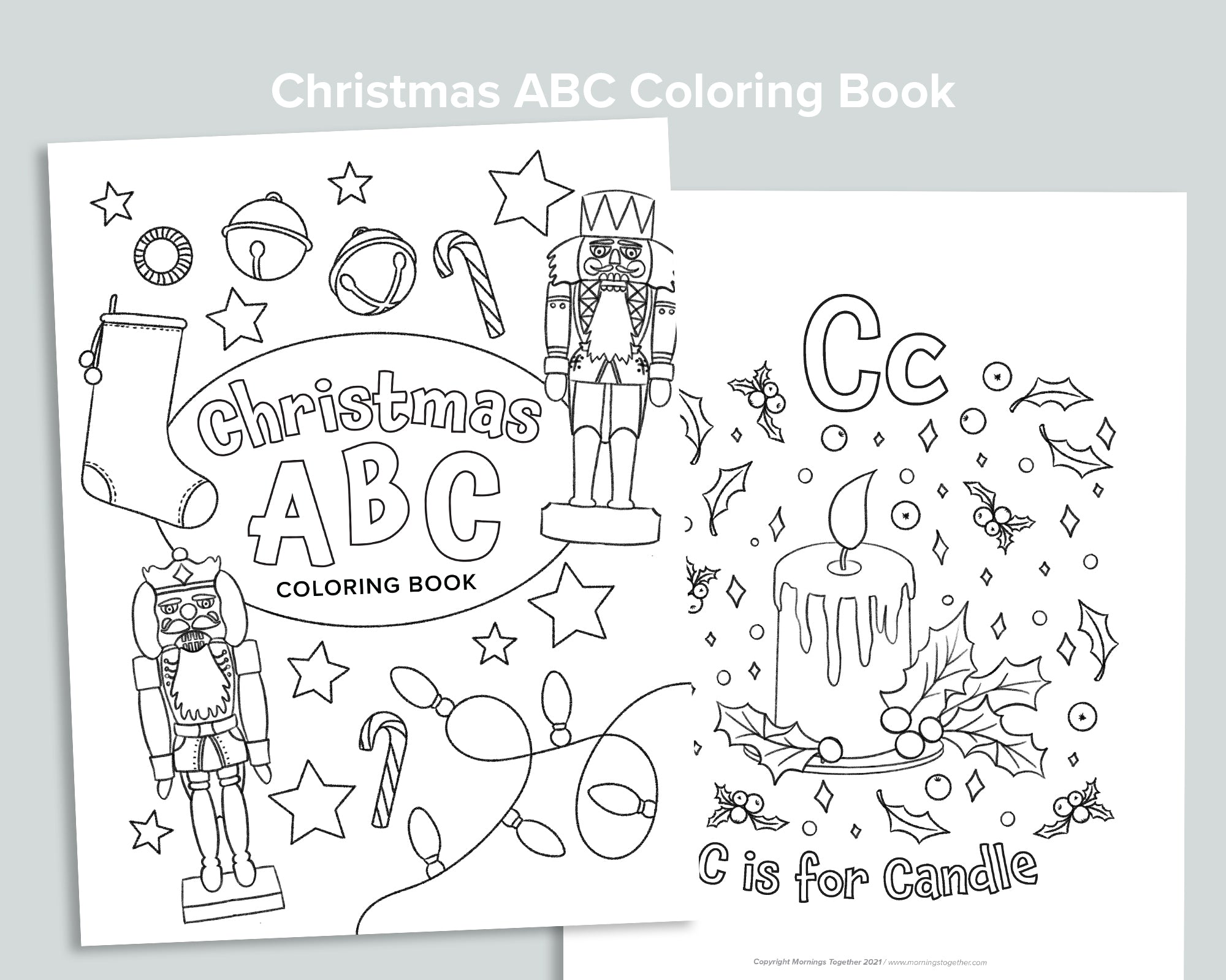 Christmas ABC Coloring Book – Mornings Together christmas-abc-coloring-book-mornings-together
