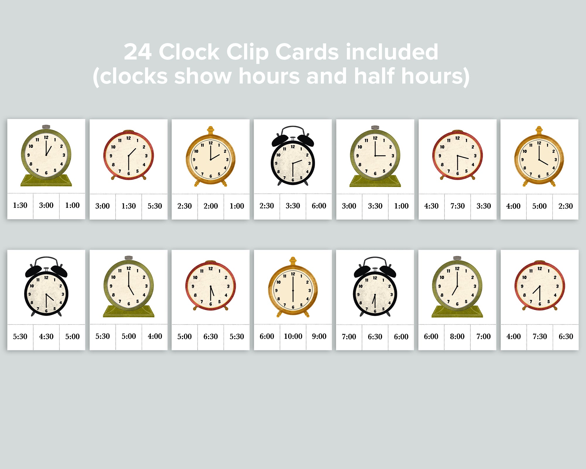 Clock Activity Pack