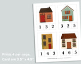Window Count & Clip Cards 1-10