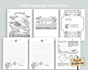 Little Ladybugs Letter Pack
