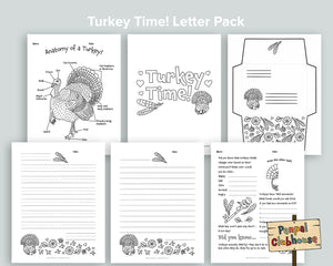 Turkey Time Letter Pack