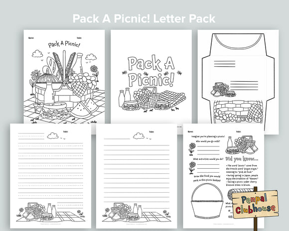 Pack a Picnic Letter Pack