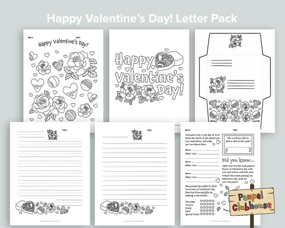 Happy Valentine's Day Letter Pack