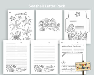 Seashells Letter Pack