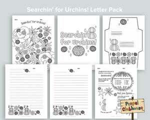 Searchin' for Urchins Letter Pack