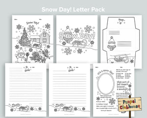 Snow Day Letter Pack