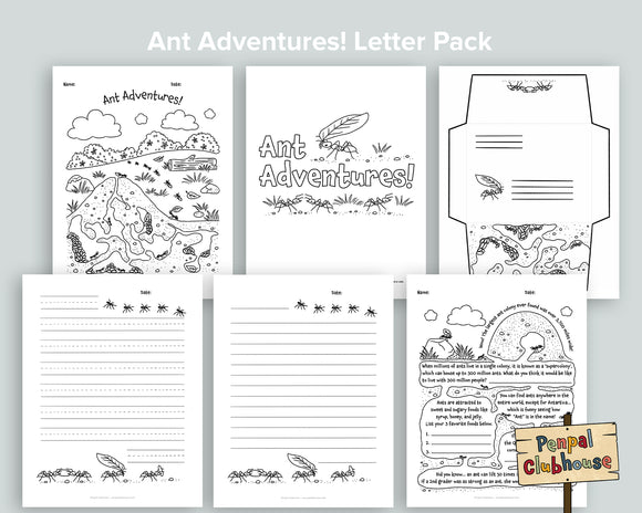 Ant Adventures Letter Pack