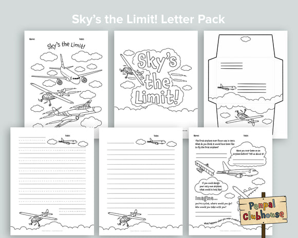 Sky's the Limit Letter Pack