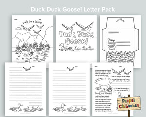 Duck Duck Goose Letter Pack