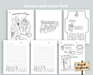 Banana Split Letter Pack