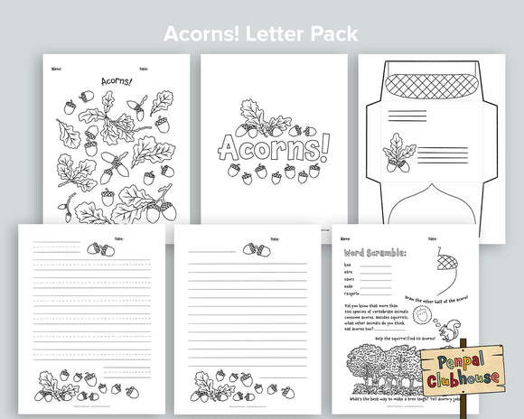 Acorns Letter Pack