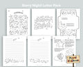 Starry Night Letter Pack