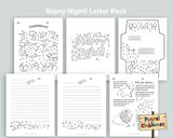 Starry Night Letter Pack