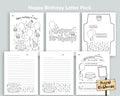 Happy Birthday Letter Pack