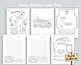 Happy Birthday Letter Pack