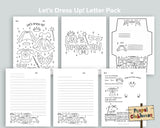 Let's Dress Up! Letter Pack