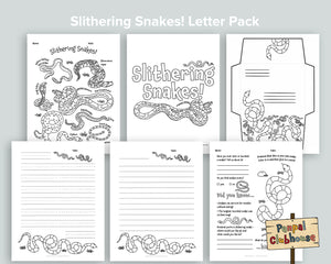 Slithering Snakes Letter Pack
