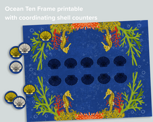Ocean Ten Frame