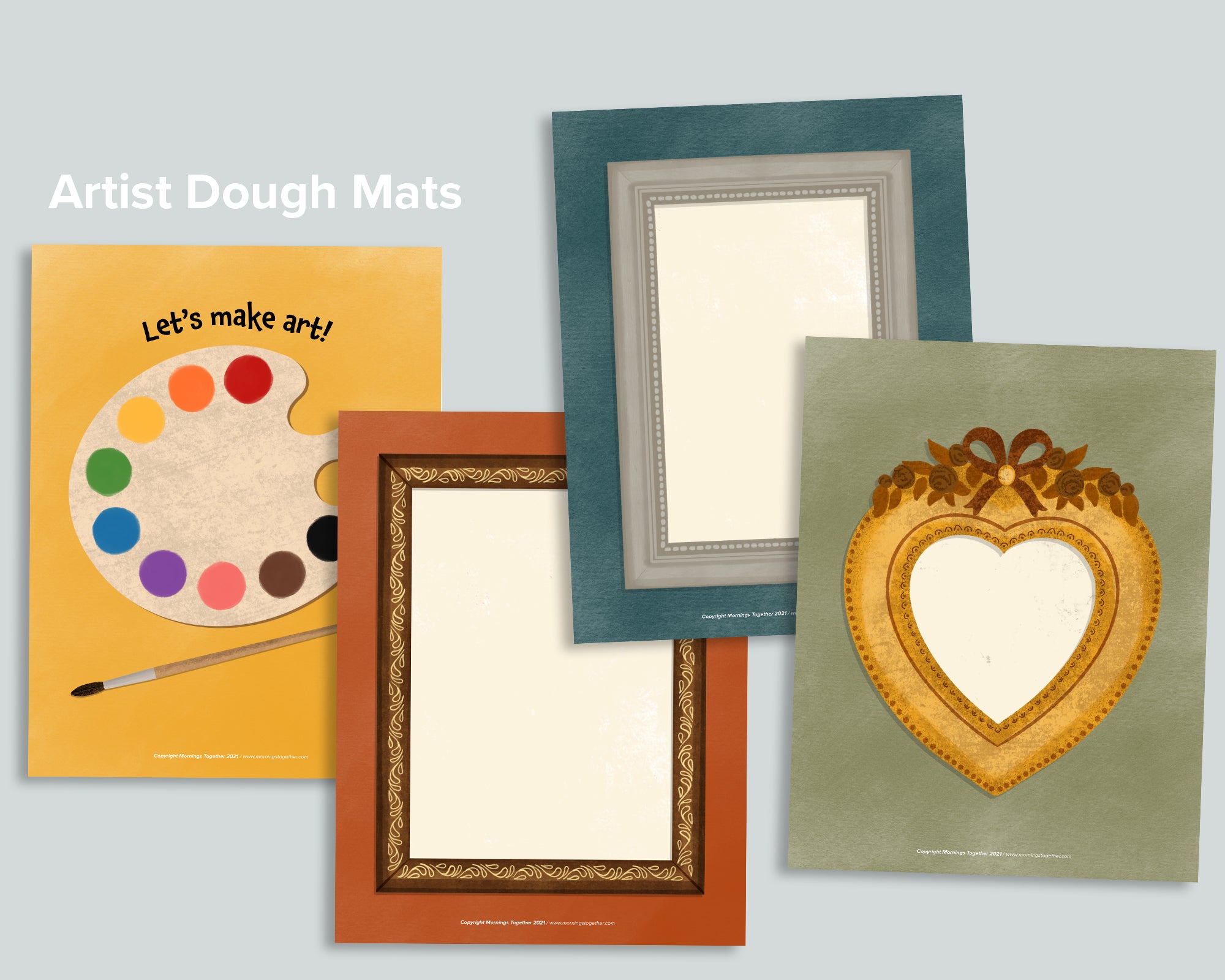 Dough Activity Mat Sets