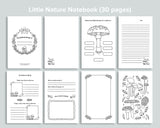 Mushroom Little Nature Notebook