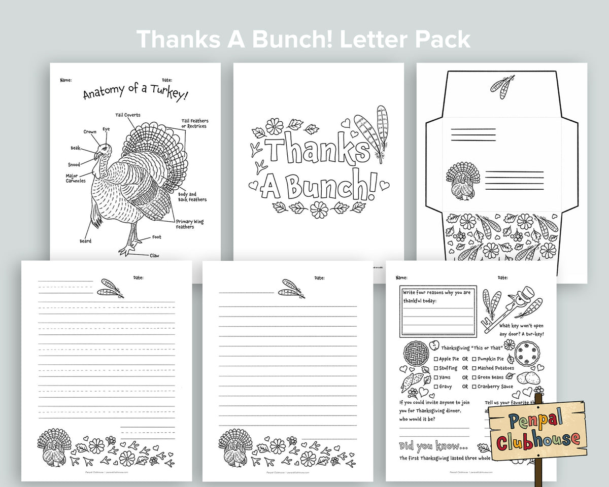 Thanks a Bunch Letter Pack