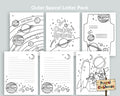 Outer Space Letter Pack